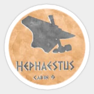 Hephaestus cabin 9 percy jackson Sticker